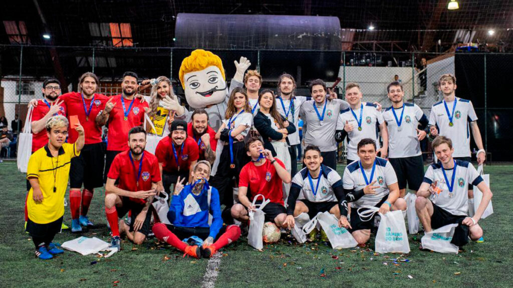 Futebol dos Streamers com Yoda